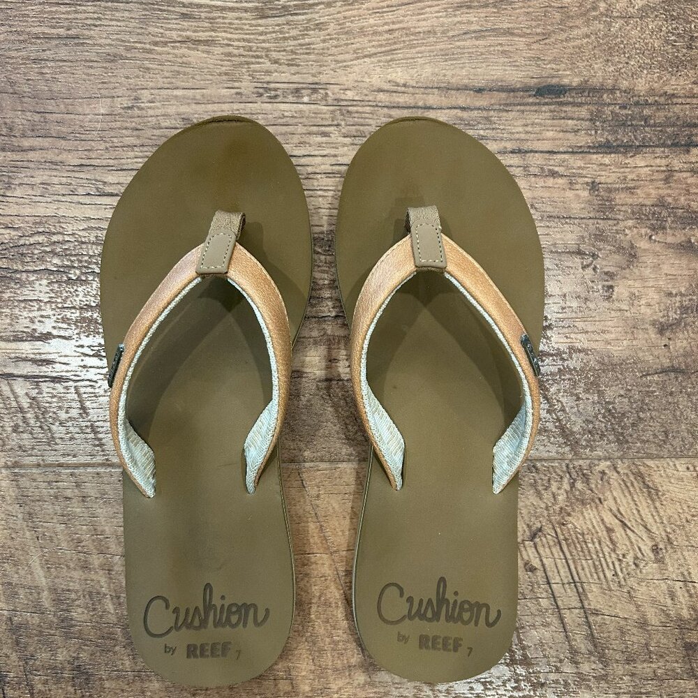 Reef Cushion flip flop sandal size 7